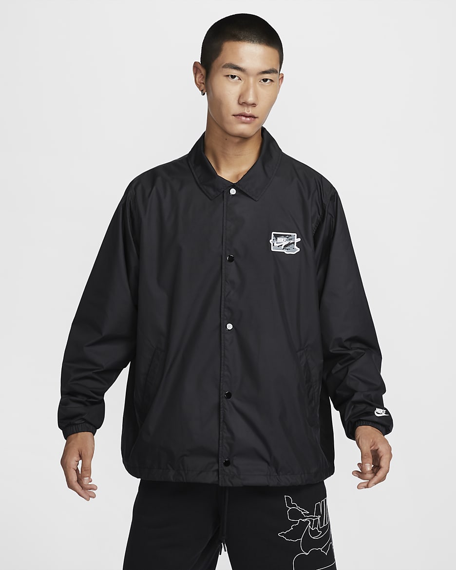 Nike men's coaches jacket sale